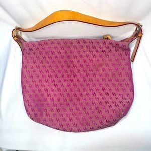 Dooney and Bourke Pink Monogram Purse
